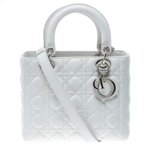 white purse dior|christian Dior handbags white.